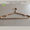 HSALT001 Aluminum hanger with Anti-slip Notch in Golden