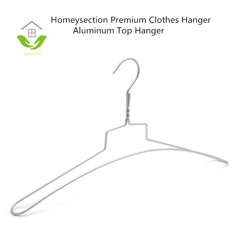 HSALT003 Aluminum Alloy Wire Hangers, Metal Hangers for Clothes Store HSALT003 Aluminum Alloy Wire Hangers, Metal Hangers for Clothes Store