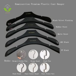 HSPLT283001 Premium Antislip Plastic Hangers