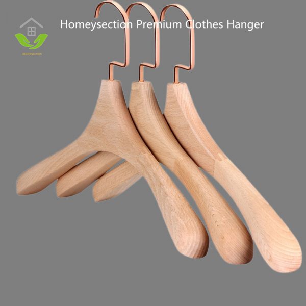 HSWDT283011 Premium Wooden Clothes Hanger Disaply Hanger