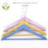 HSWDT66013 Clothes Shirt Hanger with Anti-slip Notch and Wood Bar