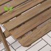 HX-BT001 Wood Balcony table and chairs