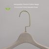 HSBDT1013 Women's Eco-friendly Degradable Plant Fiber Plastic Hangers