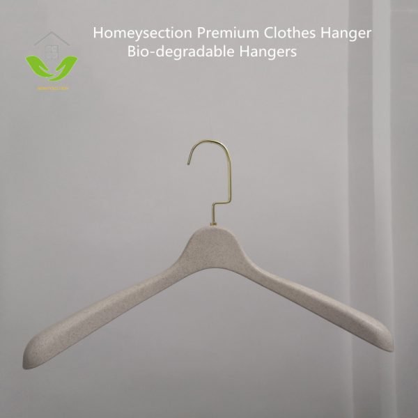 HSBDT1013 Women's Eco-friendly Degradable Plant Fiber Plastic Hangers