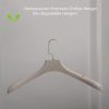 HSBDT9208 Degradable Hangers Antislip, Yellow-grey