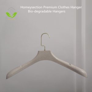HSBDT9208 Degradable Hangers Antislip, Yellow-grey