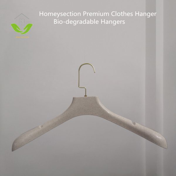 HSBDT9208 Degradable Hangers Antislip, Yellow-grey