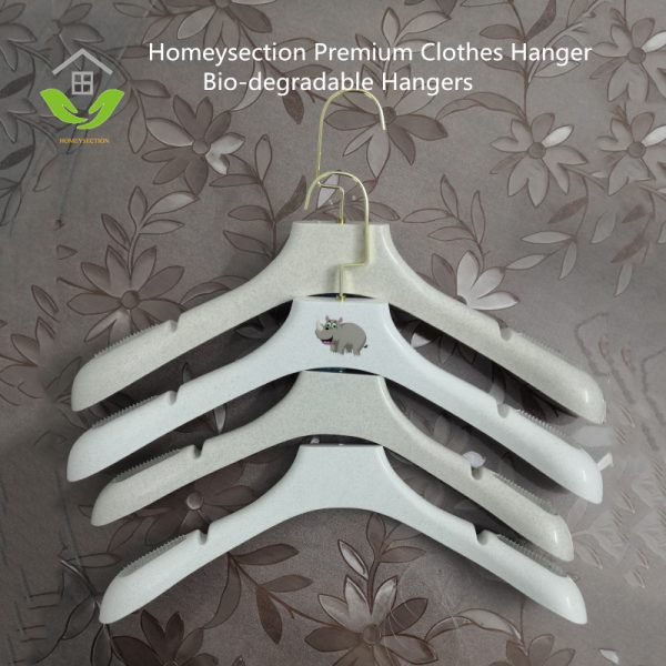 HSBDT1013 Women's Eco-friendly Degradable Plant Fiber Plastic Hangers