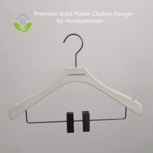 Premium Solid Plastic Clothes Hanger